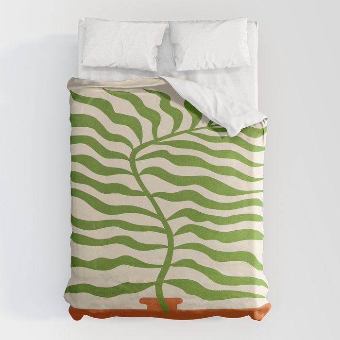 Wild Leaves II: Matisse Edition Duvet Cover Gallery Image 6