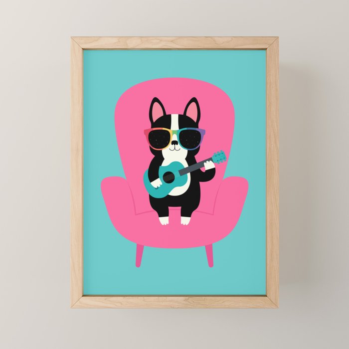 Good Vibes Only Mini Art Print Gallery Image 1