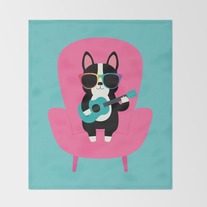 Good Vibes Only Throw Blanket Gallery Image 2