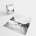 Big Sur Black and White Jigsaw Puzzle Gallery Image 2