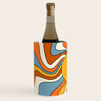Retro Groovy Sun, 70s Print Wine Chiller Gallery Image 2