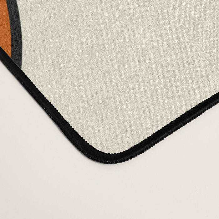 Retro Groovy Sun, 70s Print Desk Mat Gallery Image 4