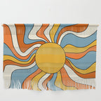 Retro Groovy Sun, 70s Print Wall Hanging Gallery Image 1