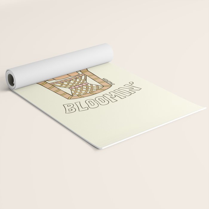 KEEP ON BLOOMIN' Yoga Mat Gallery Image 2