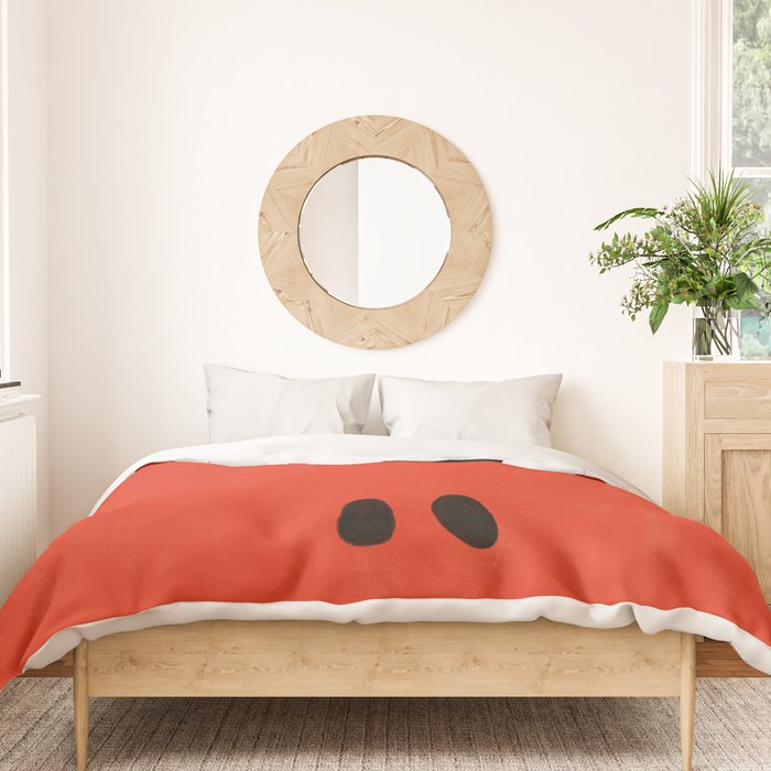Minimal apple  Duvet Cover Gallery Image 3