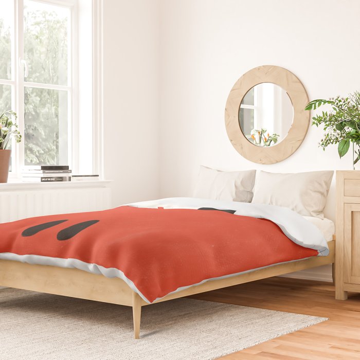 Minimal apple  Duvet Cover Gallery Image 2