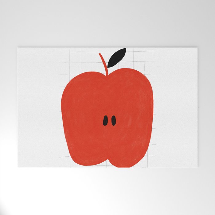 Minimal apple  Welcome Mat Gallery Image 1