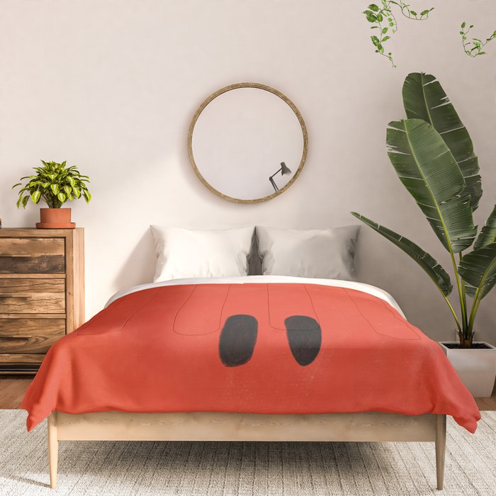 Minimal apple  Comforter Gallery Image 3