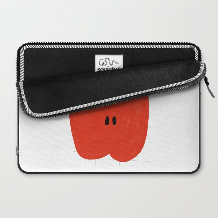 Minimal apple  Laptop Sleeve Gallery Image 2