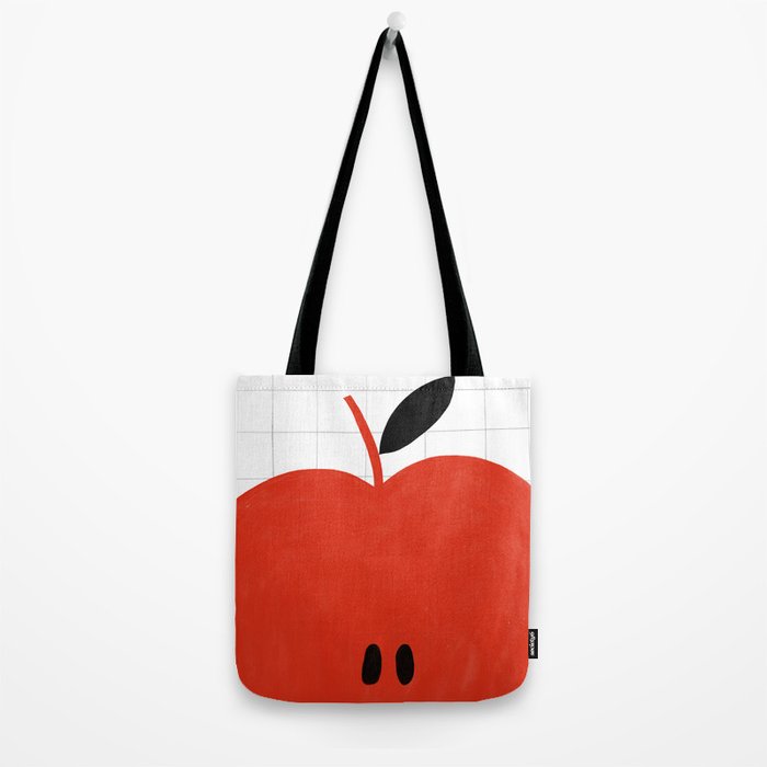 Minimal apple  Tote Bag Gallery Image 2