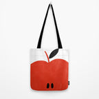Minimal apple  Tote Bag Gallery Image 2