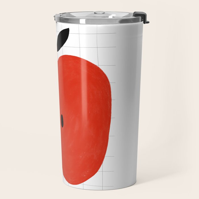 Minimal apple  Travel Mug Gallery Image 2