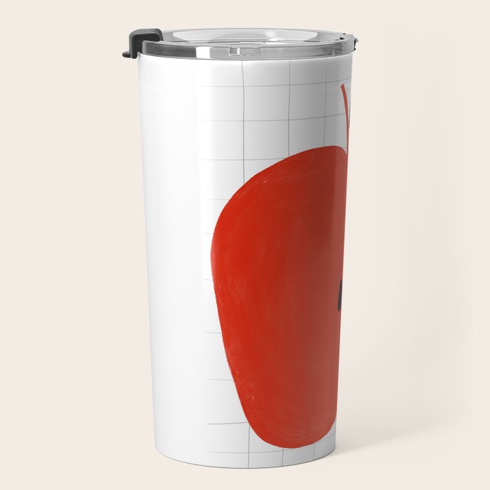 Minimal apple  Travel Mug Gallery Image 3