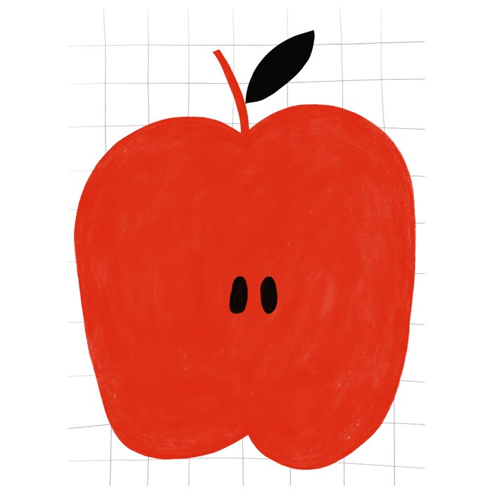 Minimal apple  Coffee Mug Gallery Image 2