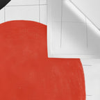 Minimal apple  Wall Tapestry Gallery Image 3