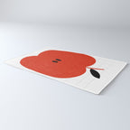 Minimal apple  Rug Gallery Image 3