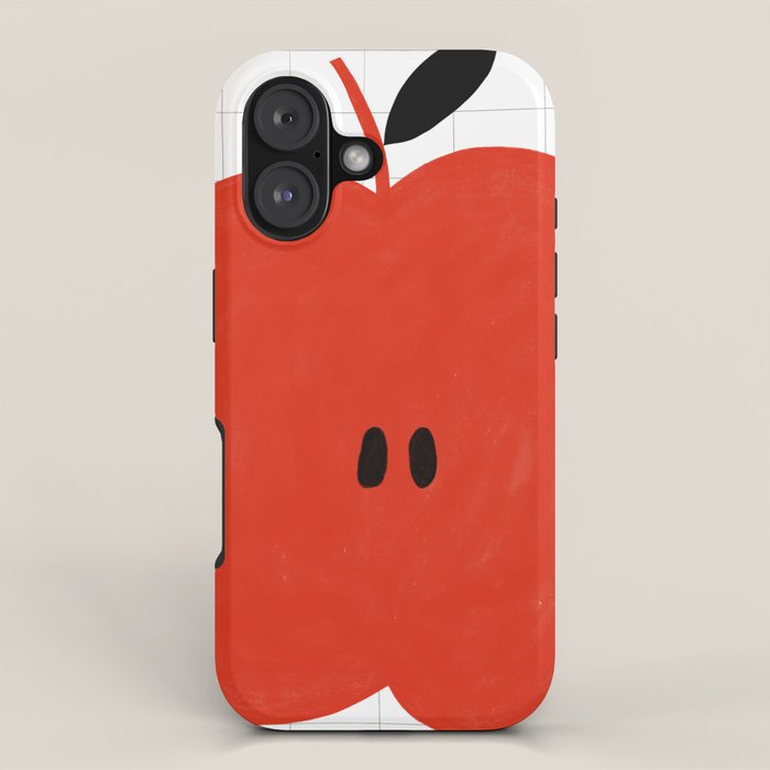 Minimal apple  iPhone Case Gallery Image 1
