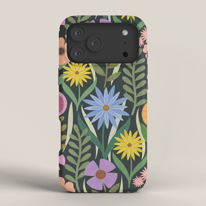 Wildflower Garden - Dark iPhone Case Gallery Image 4