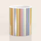 Classic Stripes VI - Vintage Pastel Coffee Mug Gallery Image 4