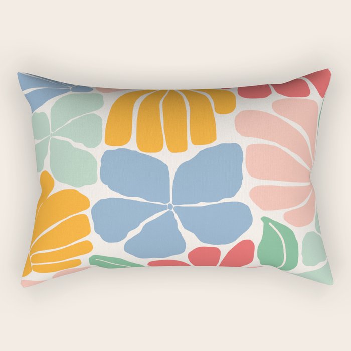 Wild Bloom  Rectangular Pillow Gallery Image 1