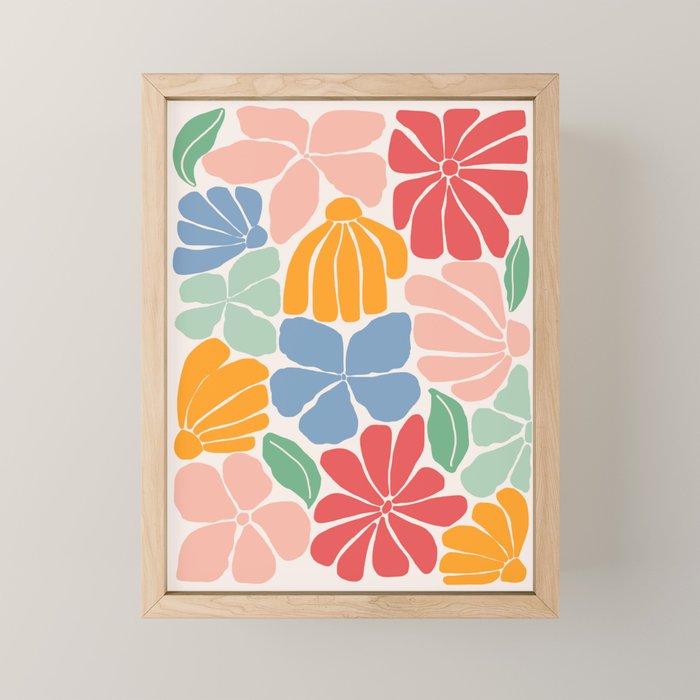 Wild Bloom  Mini Art Print Gallery Image 1