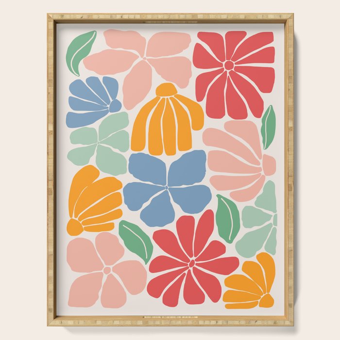 Wild Bloom  Serving Tray Gallery Image 1