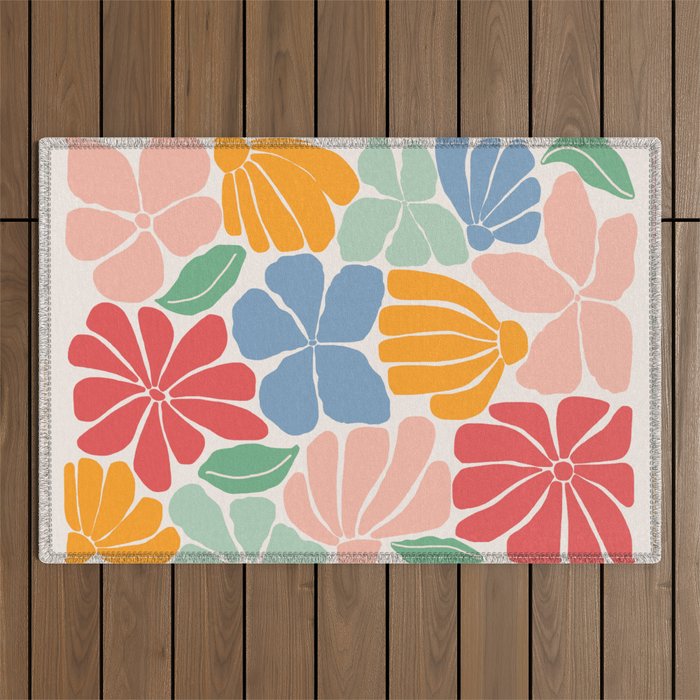 Wild Bloom  Outdoor Rug Gallery Image 1