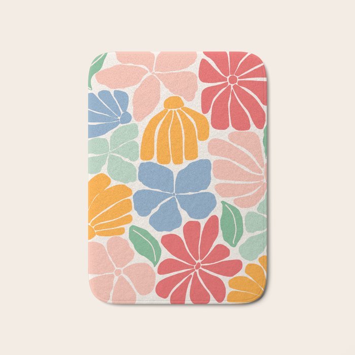 Wild Bloom  Bath Mat Gallery Image 1