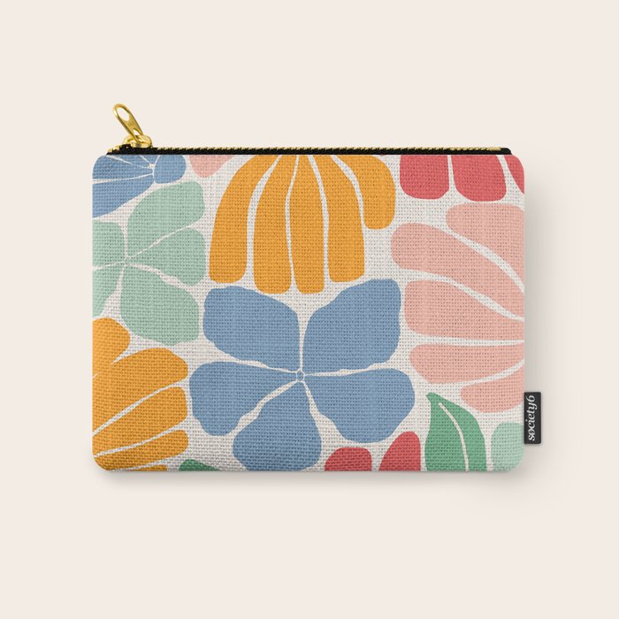 Wild Bloom  Carry All Pouch Gallery Image 1
