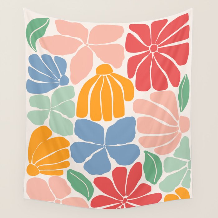 Wild Bloom  Wall Tapestry Gallery Image 4