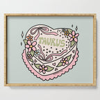 Taurus Heart Cake Serving Tray Gallery Image 1