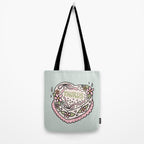 Taurus Heart Cake Tote Bag Gallery Image 2
