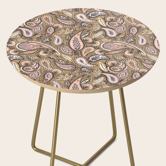 Vintage Paisley Harmony Side Table Gallery Image 2