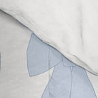 Blue Bows Preppy Coquette Comforter Gallery Image 4