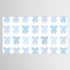 Blue Bows Preppy Coquette Tablecloth Gallery Image 2