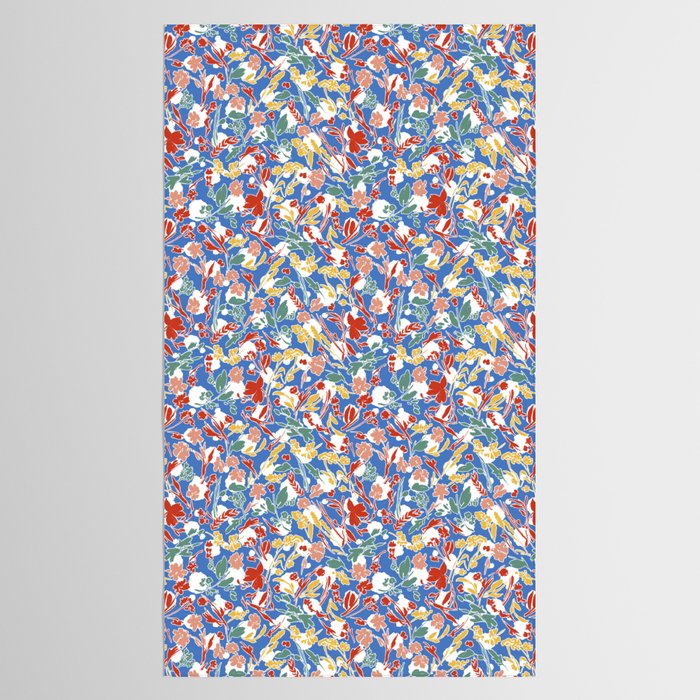 Wild colorful flowery meadow B Tablecloth Gallery Image 2