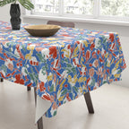 Wild colorful flowery meadow B Tablecloth Gallery Image 3