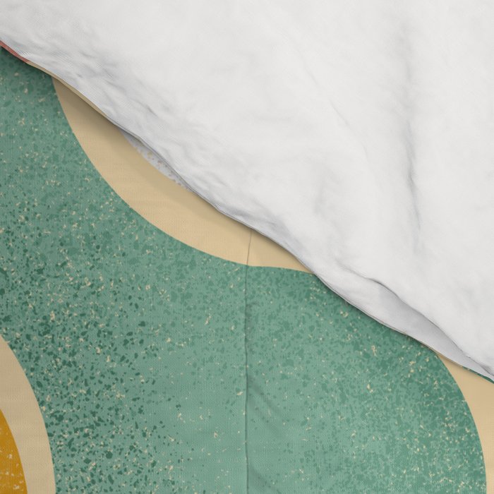 Color pops - mid century style  Comforter Gallery Image 4