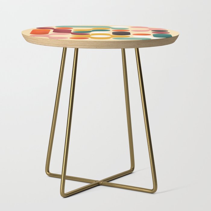 Color pops - mid century style  Side Table Gallery Image 1