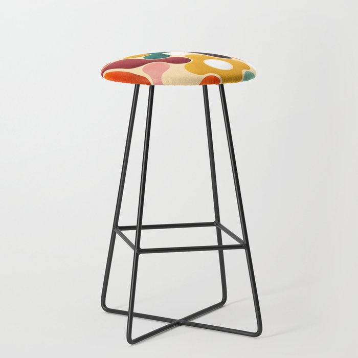Color pops - mid century style  Stool Gallery Image 1