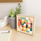 Color pops - mid century style  Mini Art Print Gallery Image 2