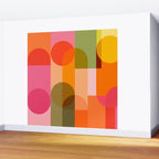 Ping Pong - brights Wall Mural Gallery Image 2
