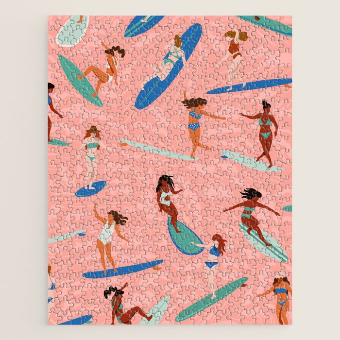 Surfer Girls Jigsaw Puzzle Gallery Image 1