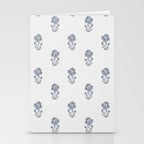 Hydrangea Block Print Stationery Card Gallery Image 2