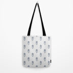 Hydrangea Block Print Tote Bag Gallery Image 2
