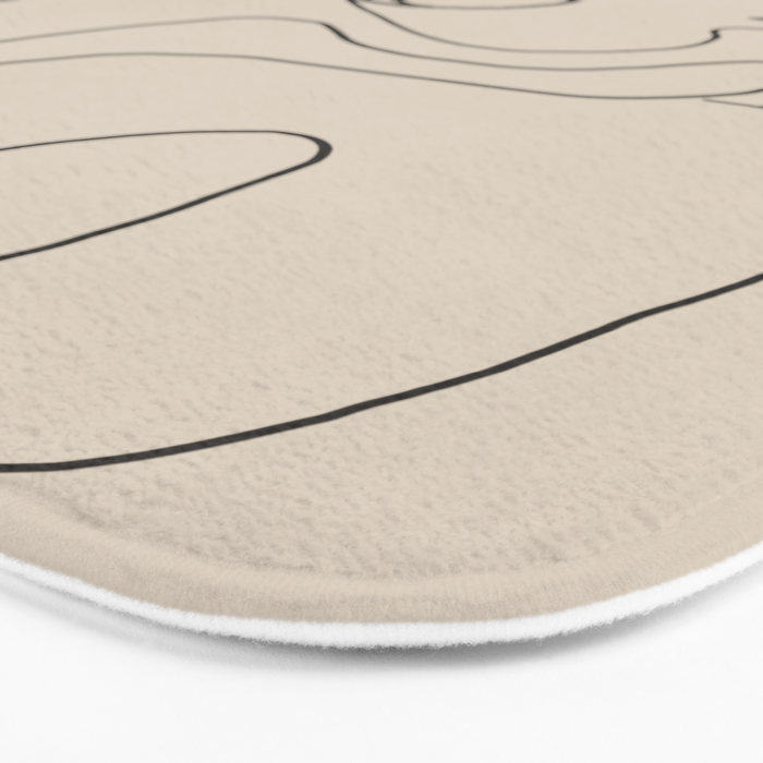 Gentle Abstract Line 5 Bath Mat Gallery Image 3