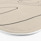 Gentle Abstract Line 5 Bath Mat Gallery Image 3