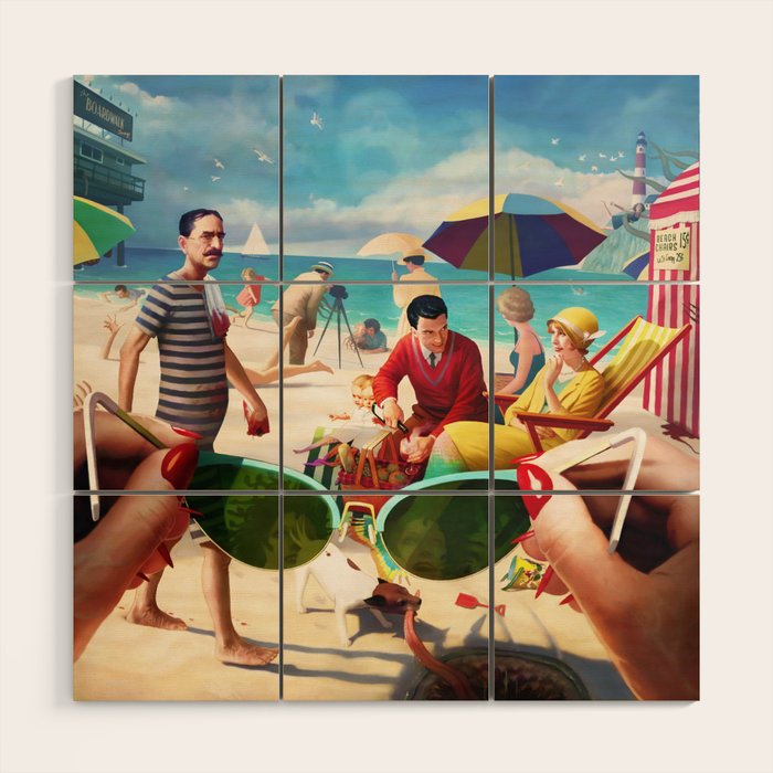 Under The Boardwalk Wood Wall Art Gallery Image 1