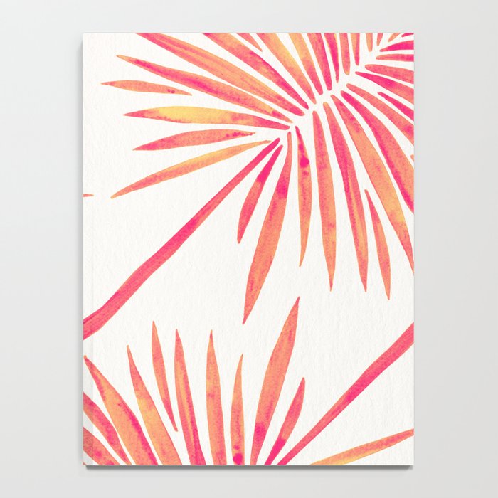 Tropical Fan Palm - Pink Palette Notebook Gallery Image 4