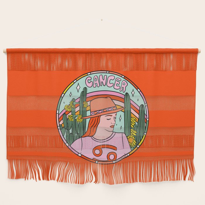 Cancer Cowgirl Wall Hanging Gallery Image 1